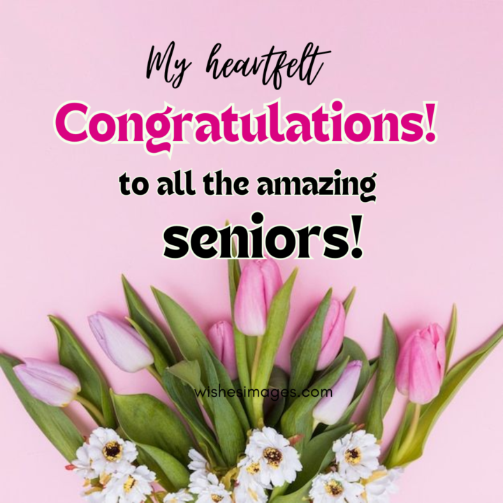 Graduation Wishes for Senior Students