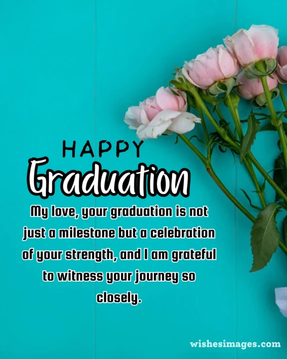 emotional graduation messages for wife