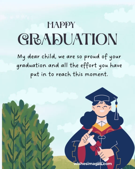 congratulations graduation wishes from parents
