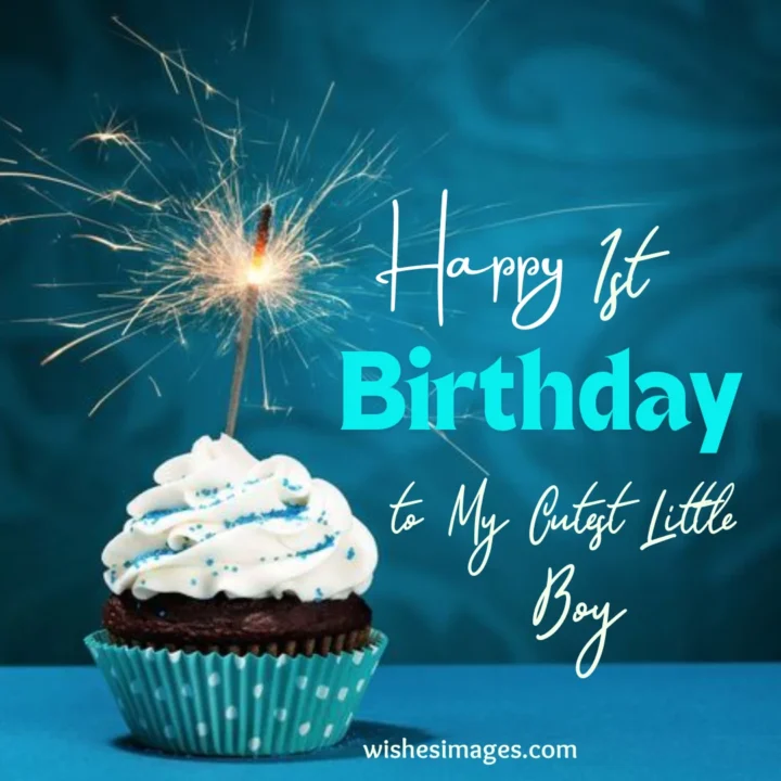 Adorable 1st Birthday Wishes for Baby Boy