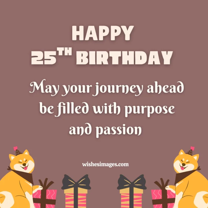 happy 25th Birthday Wishes