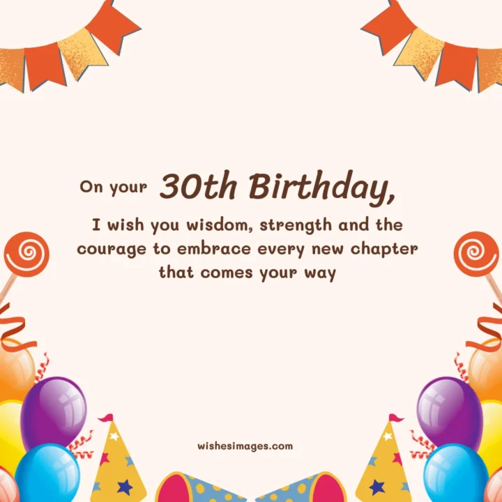 30th Birthday Wishes for Son