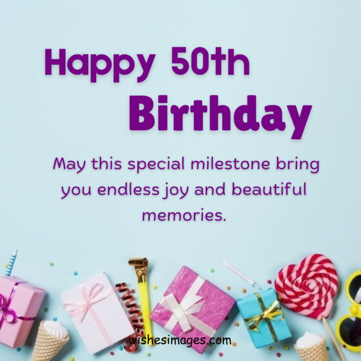 Happy 50th Birthday Wishes