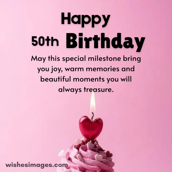 Happy 50th Birthday Wishes images
