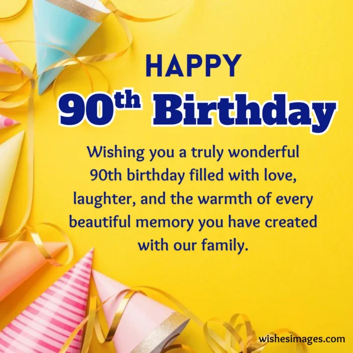 Funny 90th Birthday Wishes