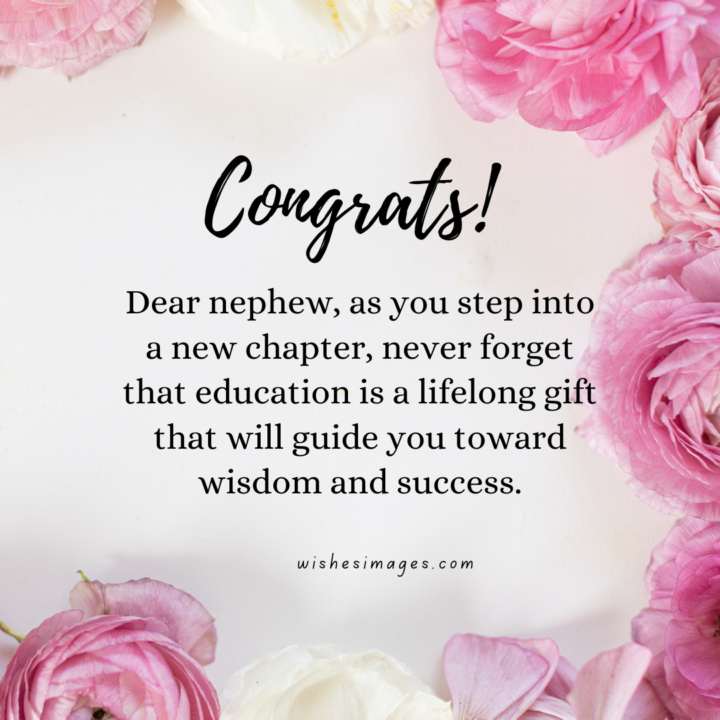Graduation Quotes for Nephew