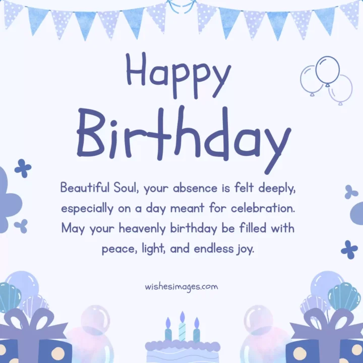 Heavenly Birthday Wishes images