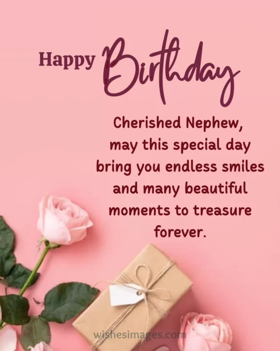 Heart Touching Birthday Wishes for Nephew