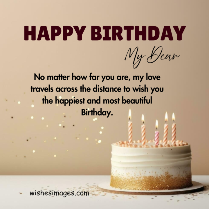Long Distance Birthday wishes for Wife