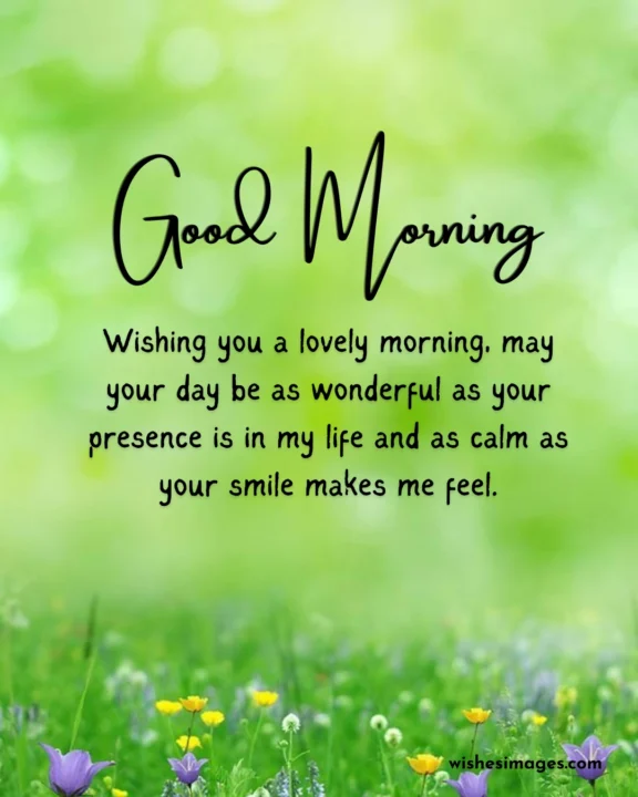 Heart Touching Good Morning Wishes for Him and Her