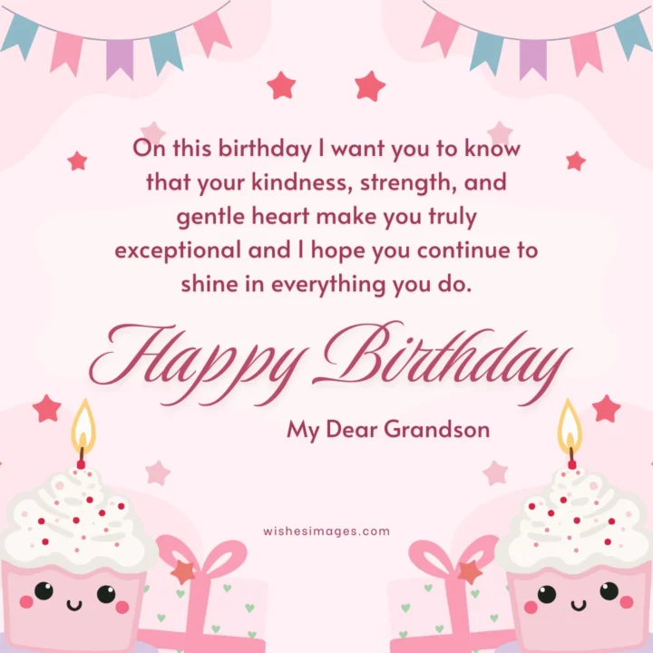  Birthday Messages for Grandson