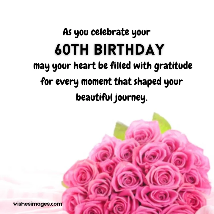 Emotional 60th Birthday Messages