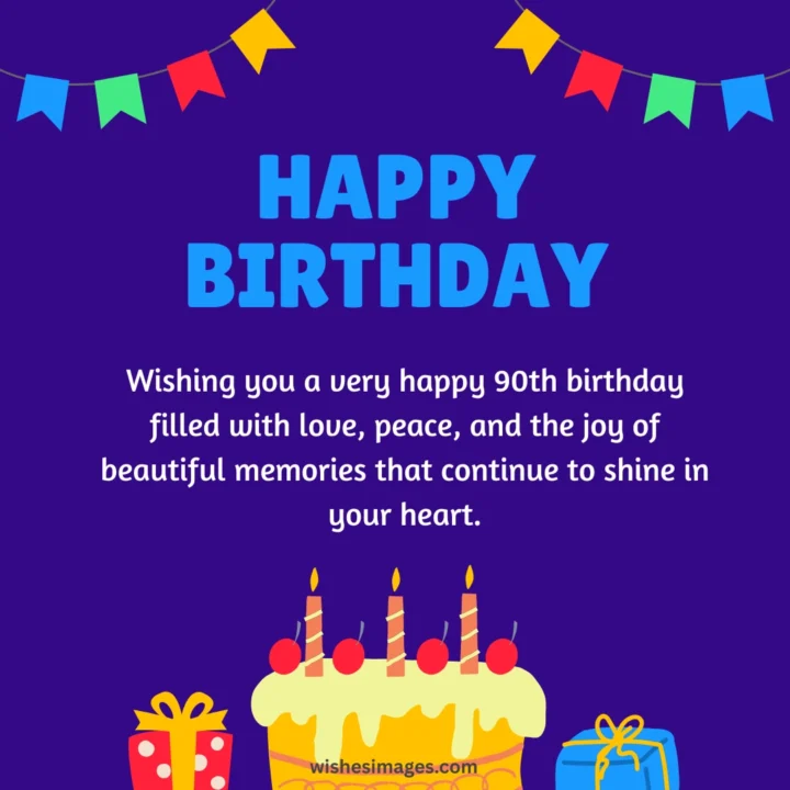 Religious 90th Birthday Wishes