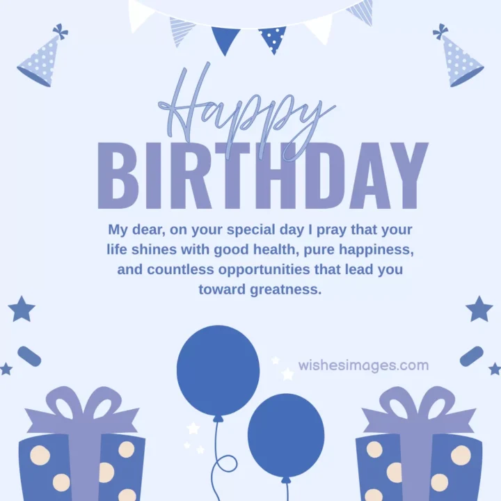 birthday wishes with prayers and blessings