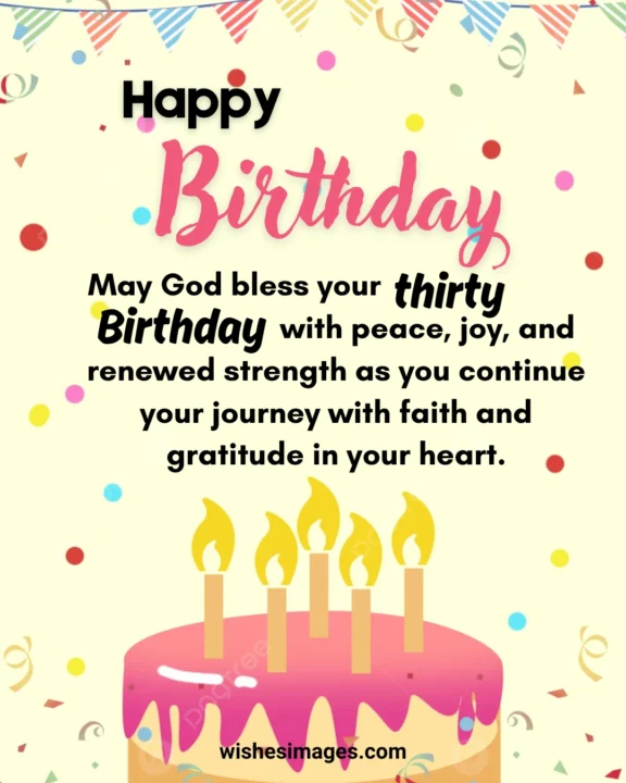 Happy 30th Birthday Wishes