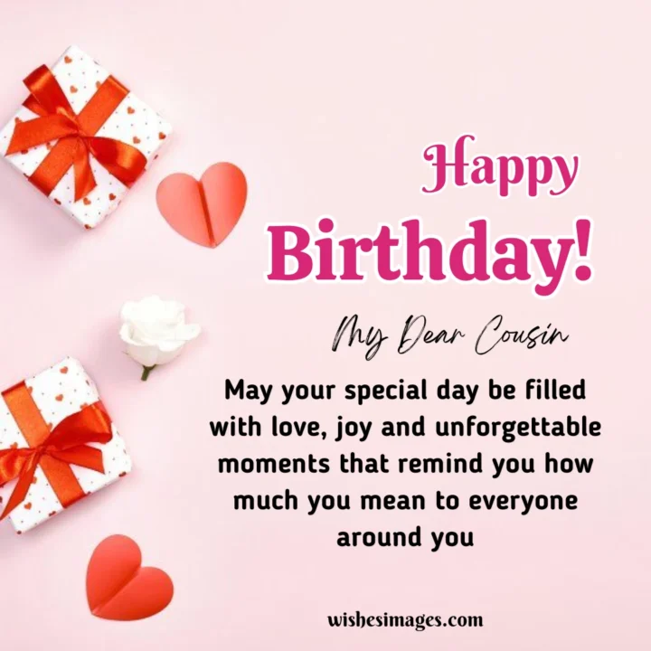 Happy Birthday Wishes for Cousin