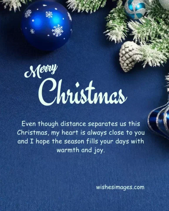 Christmas wishes card for someone special