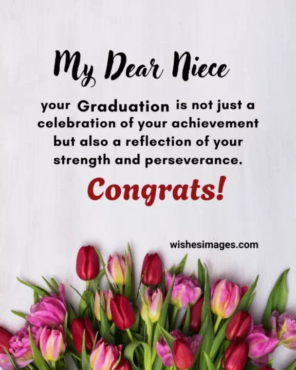Heartfelt Graduation Wishes for Niece