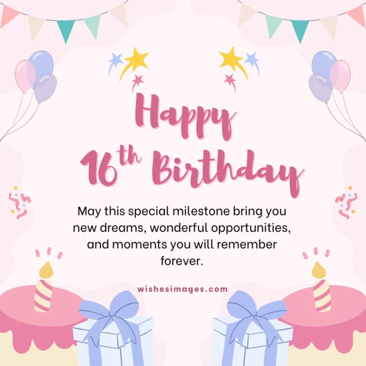 16th Birthday Wishes for Cousin