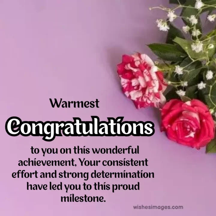 warm congratulations greeting card messages images
