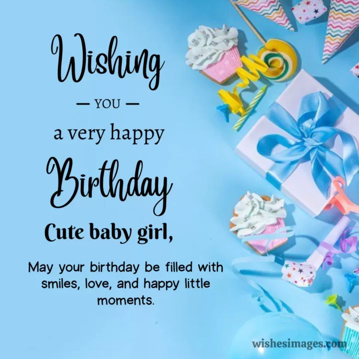 sweet little princess birthday wishes