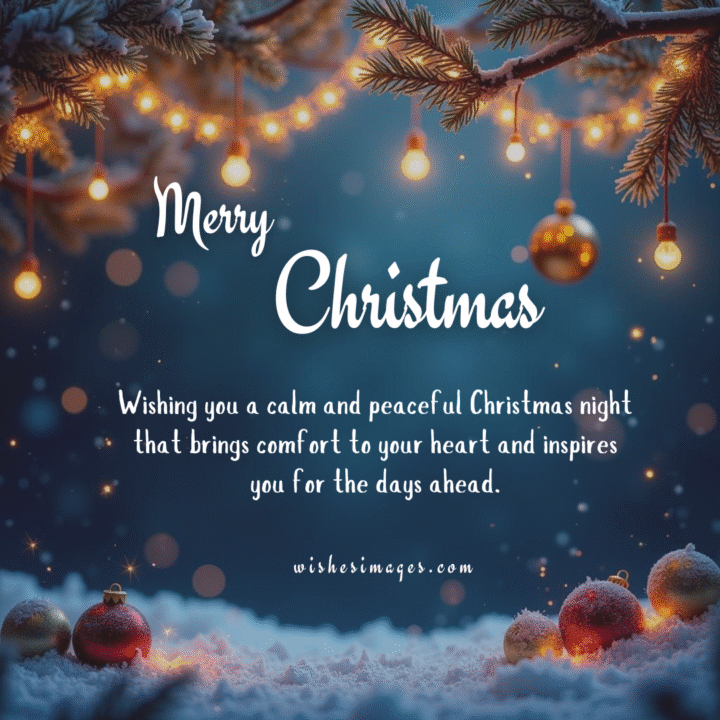 Inspirational Christmas Good Night Quotes