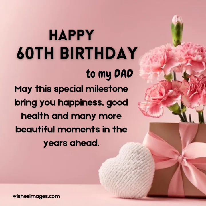 Happy 60th Birthday Wishes for Dad
