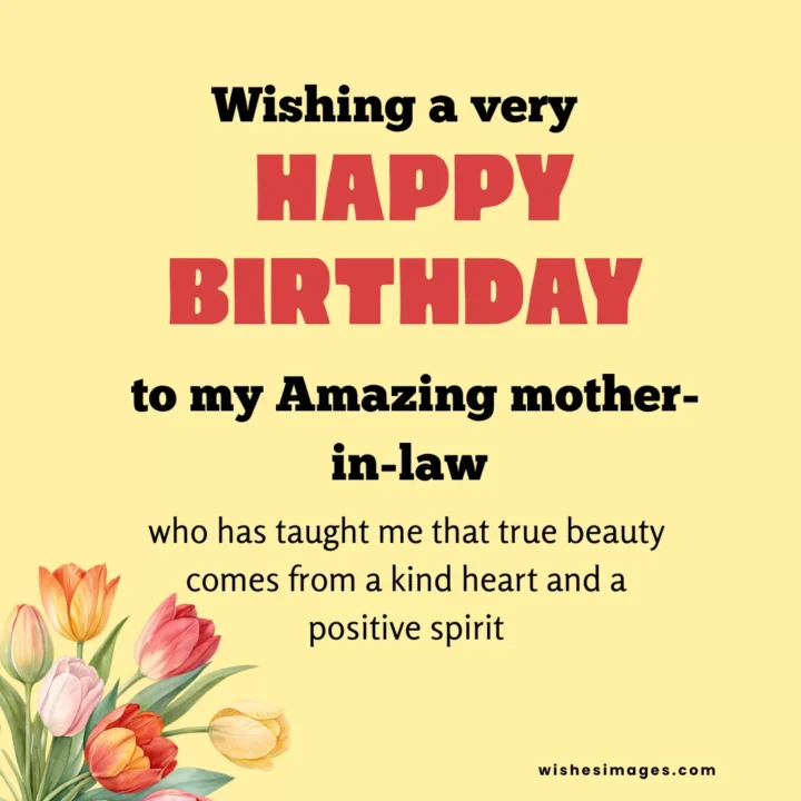happy birthday wishes for mother-in-law
