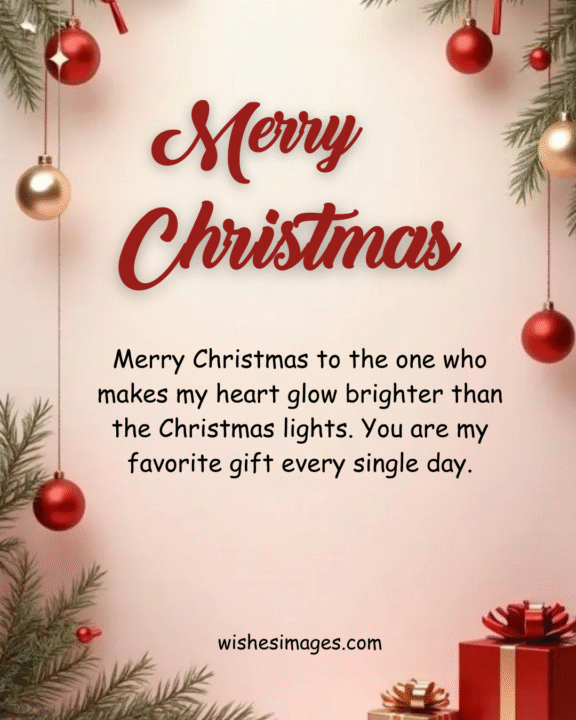 Loving Christmas Messages for Boyfriend or Girlfriend