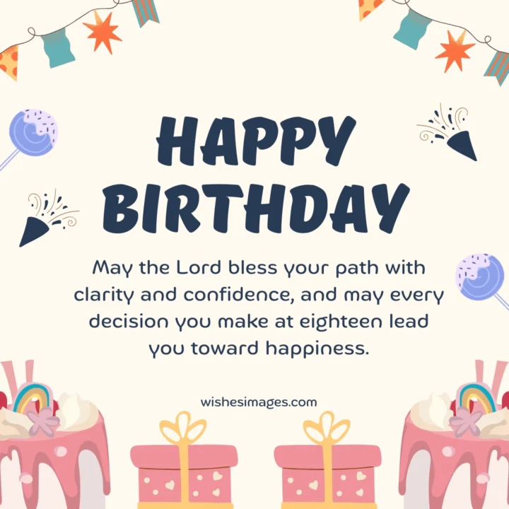 happy 18th birthday wishes