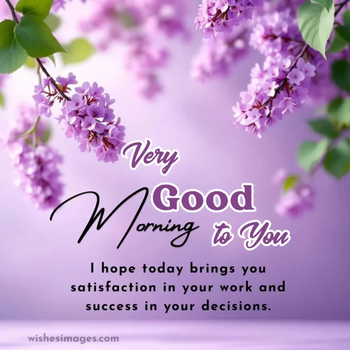 good morning messages for boss