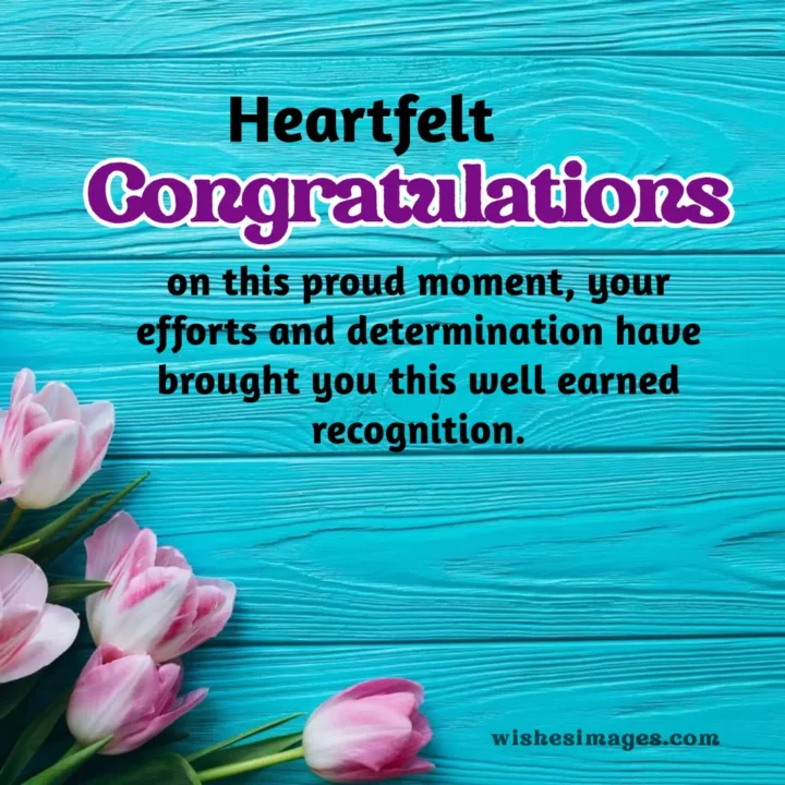 Heartfelt Congratulations Messages for Award Winners