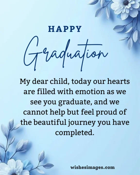 proud parents graduation wishes images
