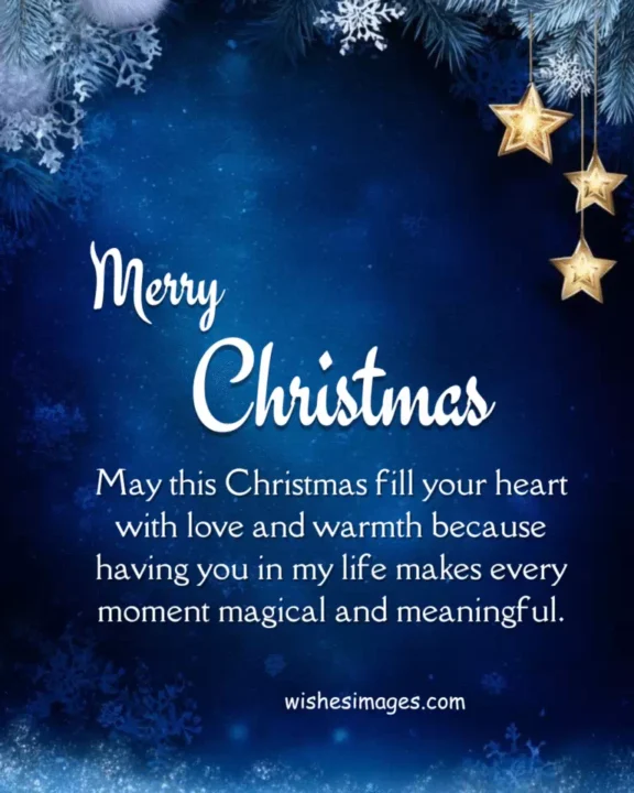Romantic Christmas Wishes for Girlfriend