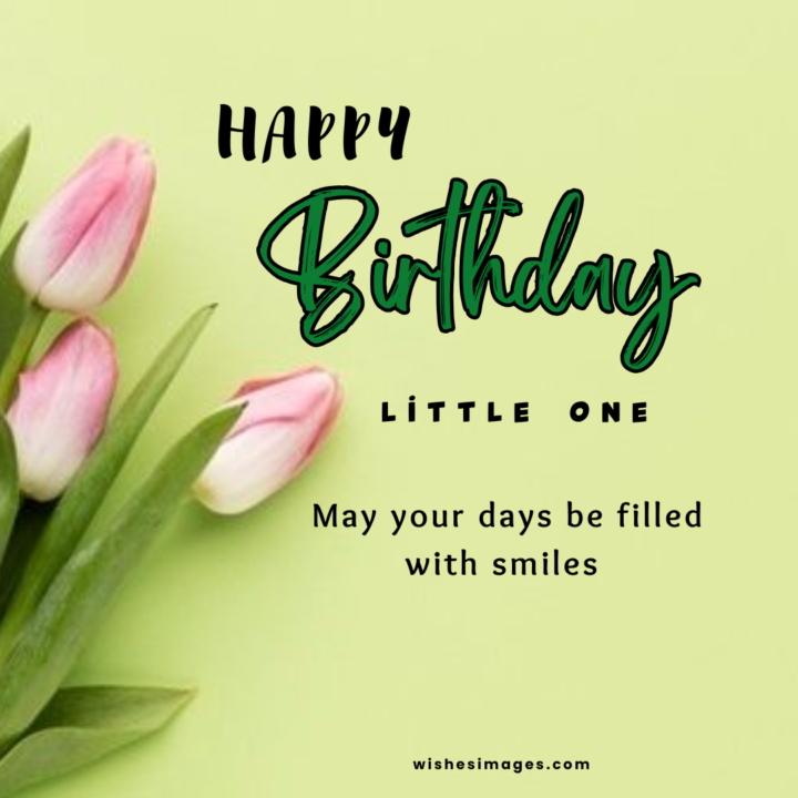 Short and Simple 1st Birthday Wishes