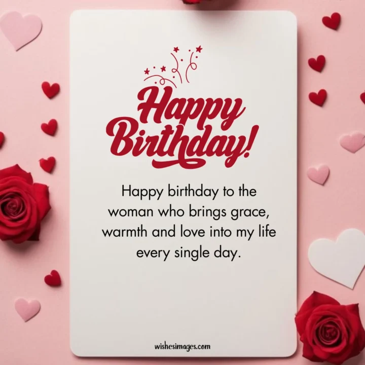 Short Birthday Wishes for Wife