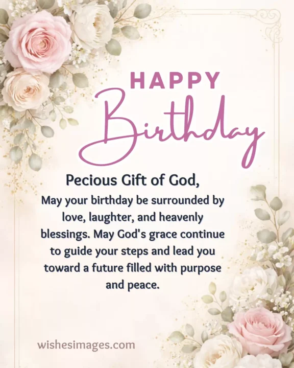Spiritual birthday greetings for family and friends