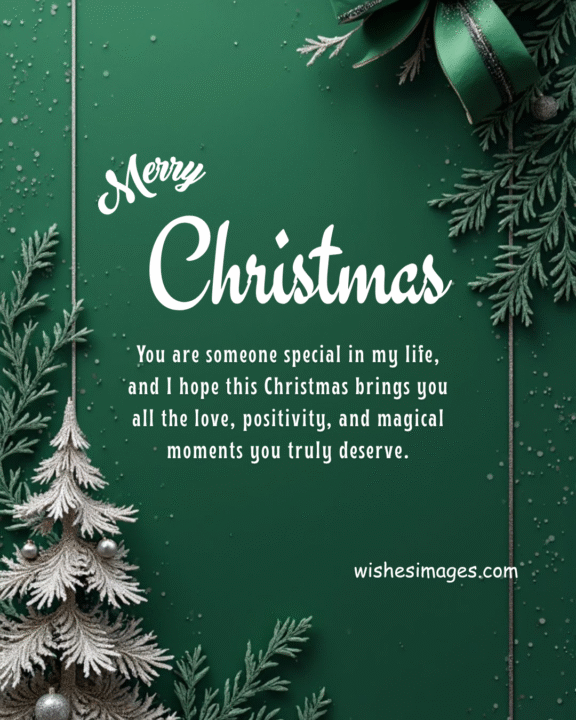 Sweet Christmas Wishes for Someone Special