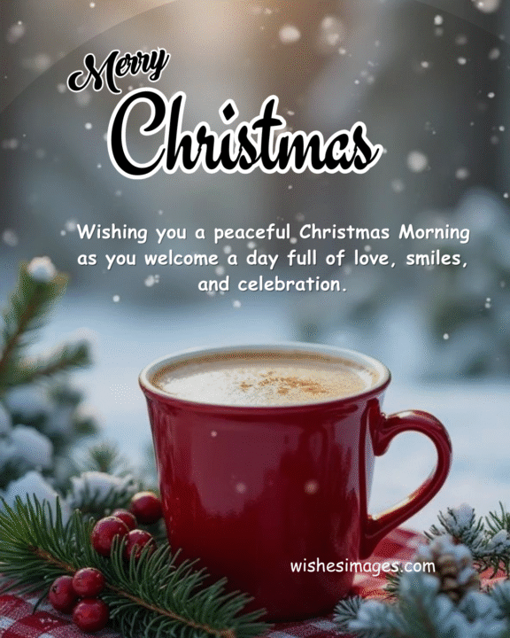 Sweet Good Morning Christmas Wishes