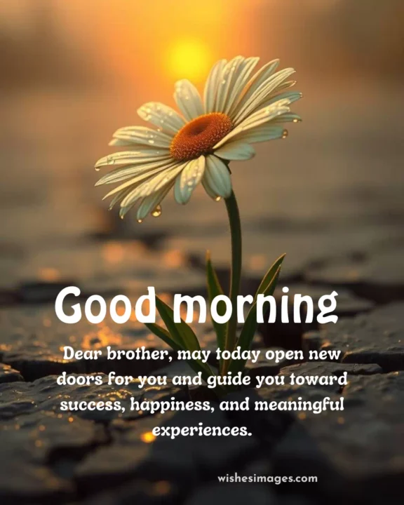Sweet Good Morning Wishes for Brother