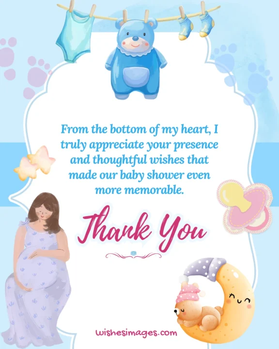 Simple Baby Shower Thank You Messages