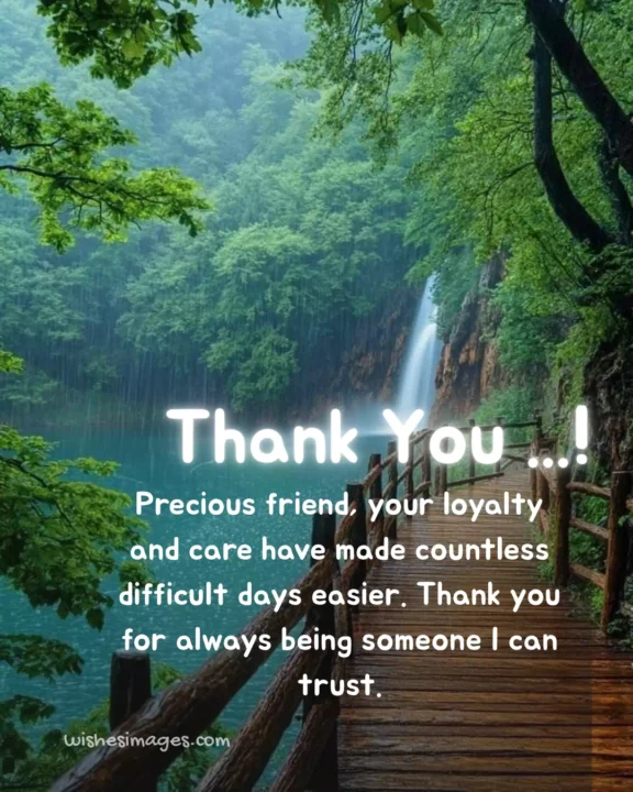 Sweet thank you messages for best friend