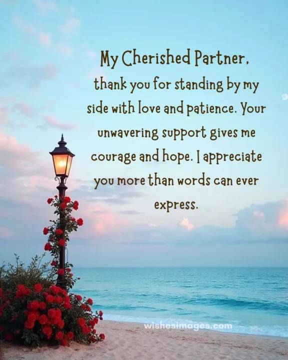 Heartfelt Thank You Quotes for Life Partner
