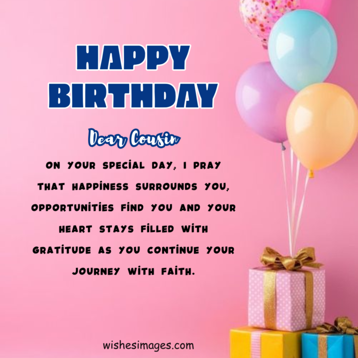 Birthday Wishes for Cousin