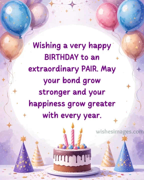 Heartfelt Birthday Wishes for Twins