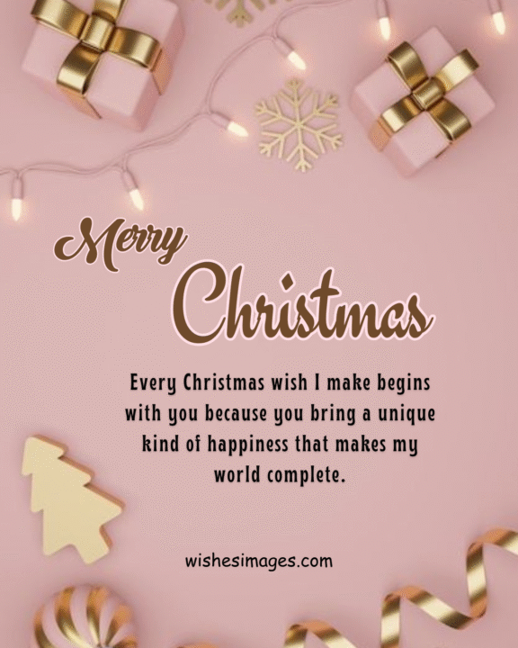 Unique Christmas Messages for Girlfriend