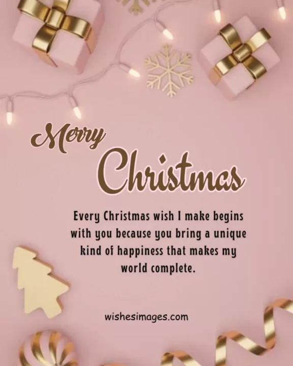 Merry Christmas Wishes for Girlfriend