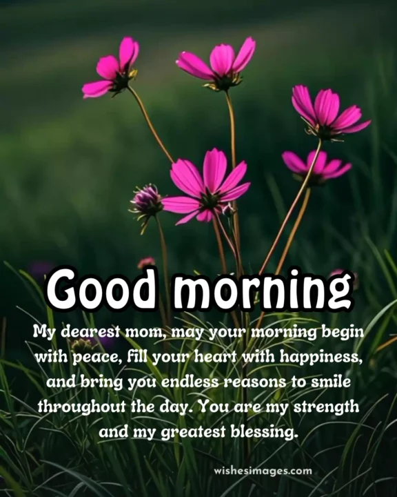 unique good morning wishes for mom with quotes