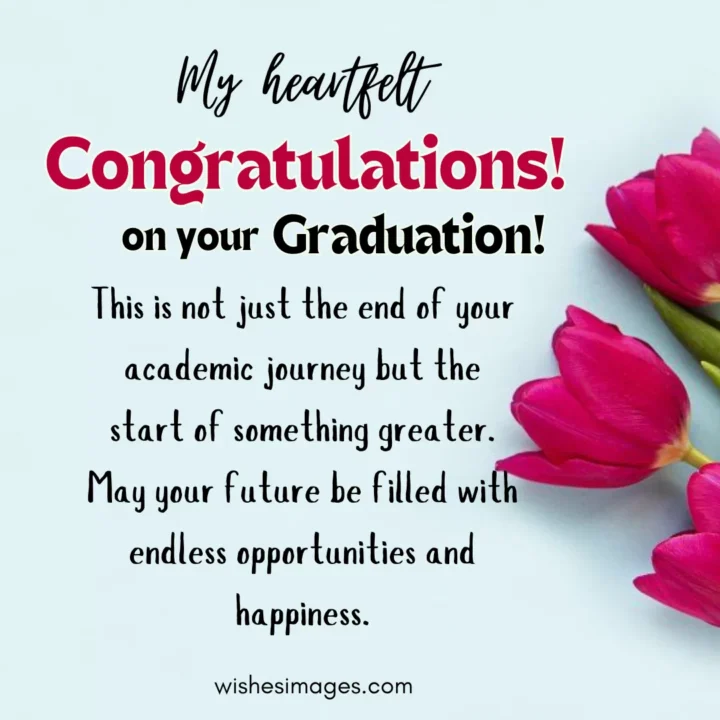 Unique Graduation Wishes for senior