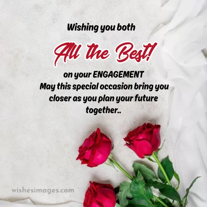 all the best engagement wishes images
